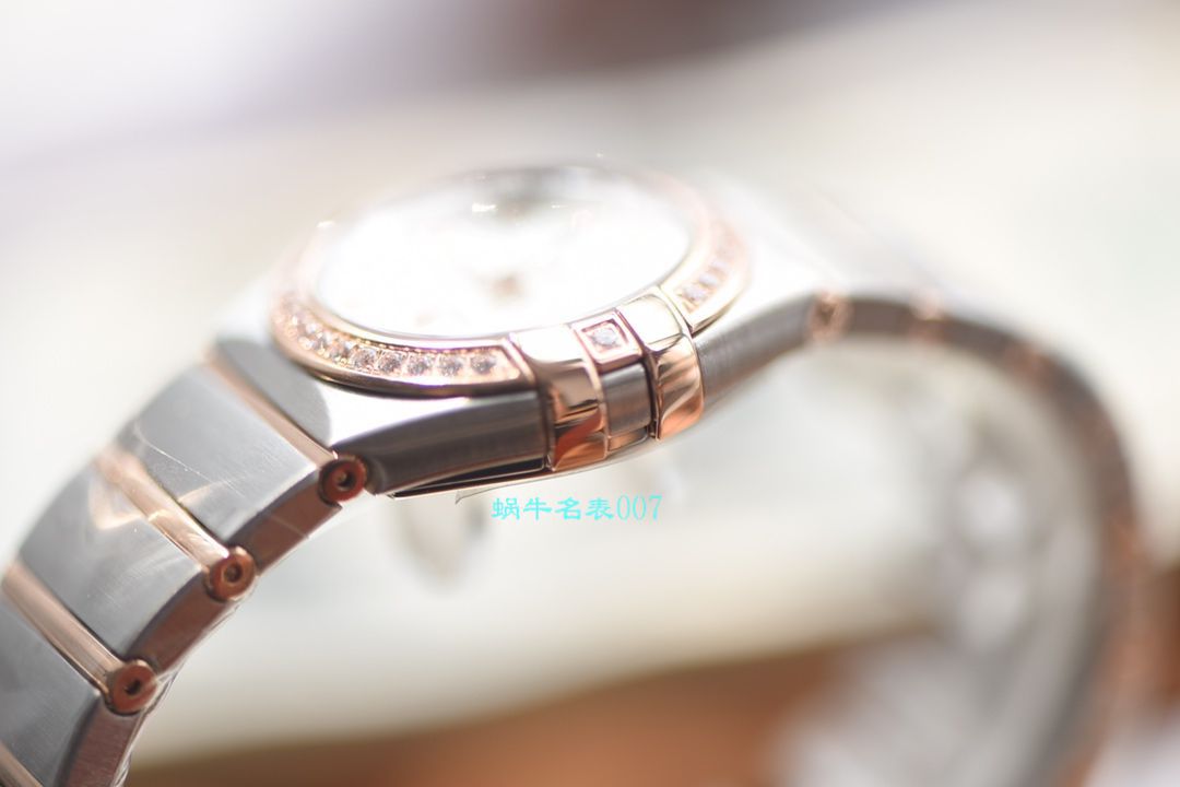 OMEGA Constellation 系列123.10.27.60.57.001女士石英 wrist watches （多色可选）【 Video analysis SSS Perfect  High quality  Replica Watches 】 / MAI310