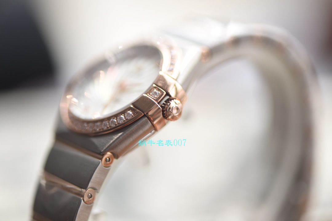 OMEGA Constellation 系列123.10.27.60.57.001女士石英 wrist watches （多色可选）【 Video analysis SSS Perfect  High quality  Replica Watches 】 / MAI310