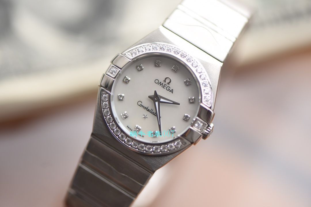 OMEGA Constellation 系列123.10.27.60.57.001女士石英 wrist watches （多色可选）【 Video analysis SSS Perfect  High quality  Replica Watches 】 / MAI310
