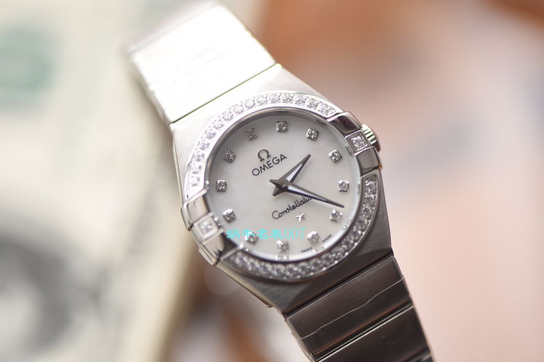 OMEGA Constellation 系列123.10.27.60.57.001女士石英 wrist watches （多色可选）【 Video analysis SSS Perfect  High quality  Replica Watches 】 / MAI310