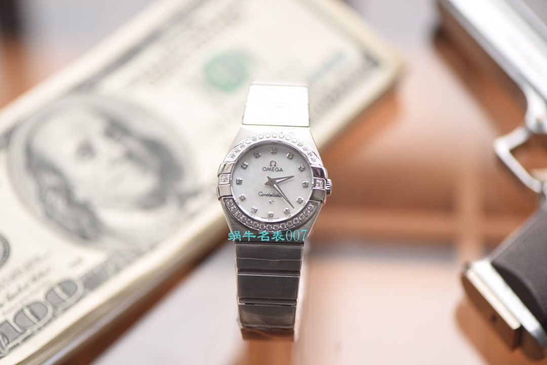 OMEGA Constellation 系列123.10.27.60.57.001女士石英 wrist watches （多色可选）【 Video analysis SSS Perfect  High quality  Replica Watches 】 / MAI310