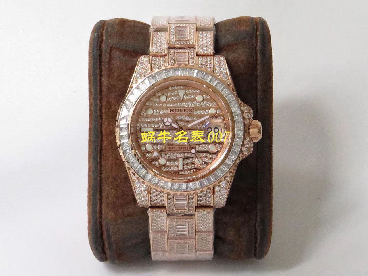 【 Rolex  Replica Copy 表】 Rolex  GMT MASTER II系列116769TBR-74779B wrist watches  / R322