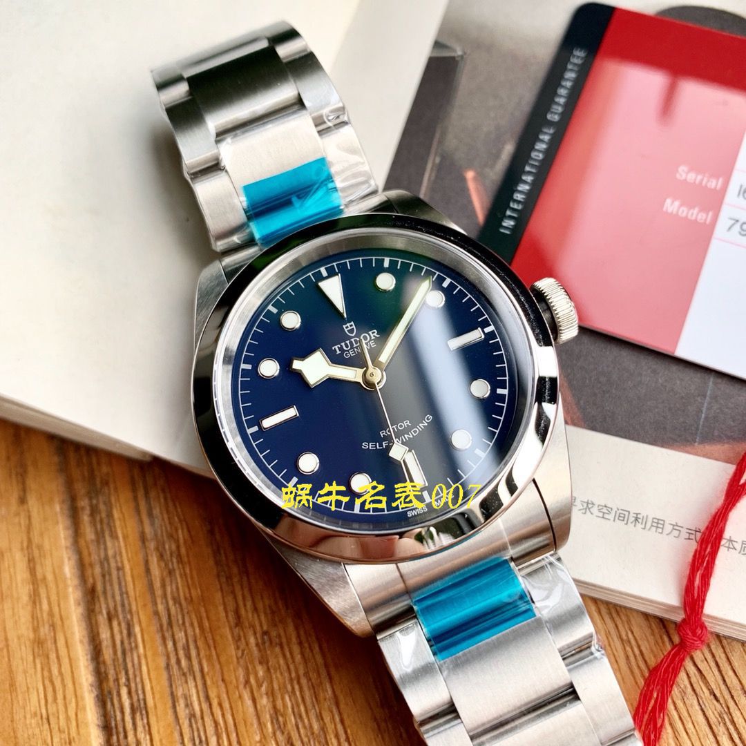 【渠道原单】TUDOR Tudor 碧湾系列M79540-0006 wrist watches （黑面蓝面均有） / DT038