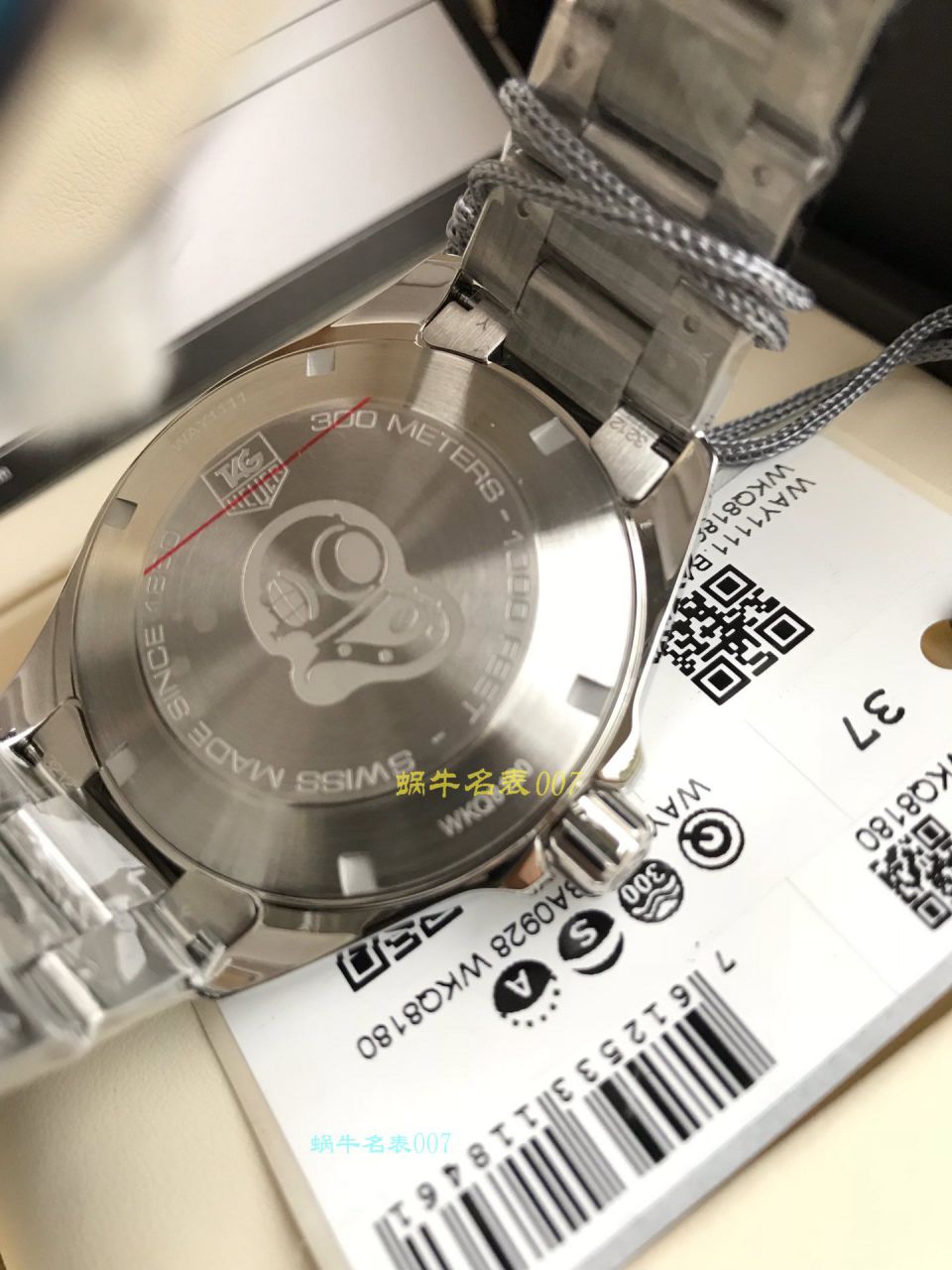 【渠道原单】 TAG Heuer 竞潜系列WAY1112.BA0910，WAY1120.BB0930，WAY1150.BD0911 wrist watches  / TG073