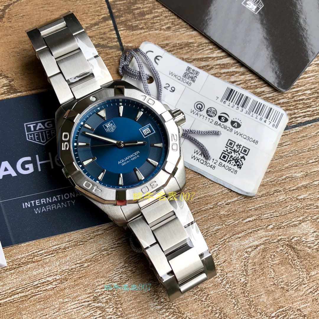 【渠道原单】 TAG Heuer 竞潜系列WAY1112.BA0910，WAY1120.BB0930，WAY1150.BD0911 wrist watches  / TG073