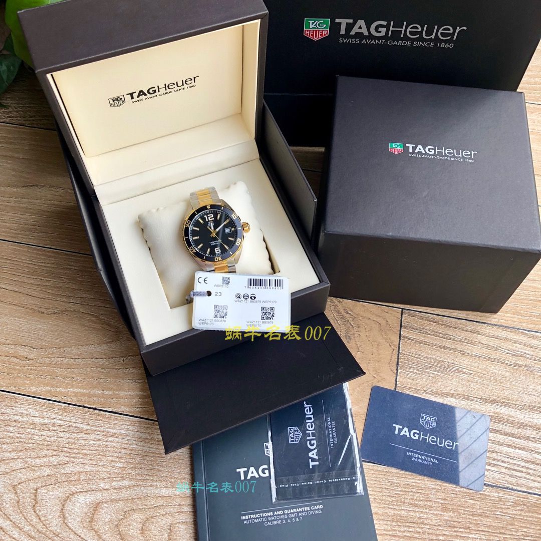 【渠道原单】 TAG Heuer F1系列WAZ1121.BB0879，WAZ1120.BB0879 wrist watches  / TG076