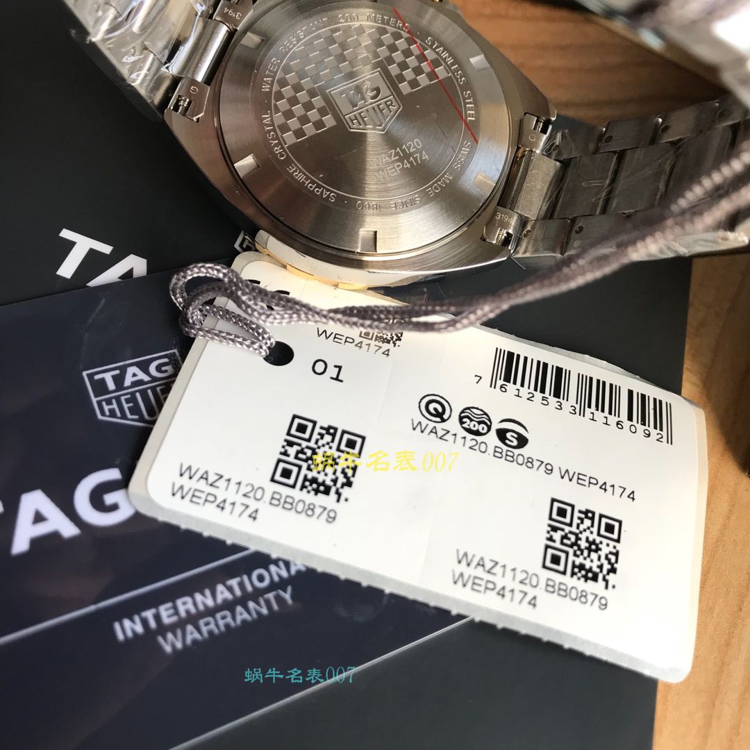 【渠道原单】 TAG Heuer F1系列WAZ1121.BB0879，WAZ1120.BB0879 wrist watches  / TG076