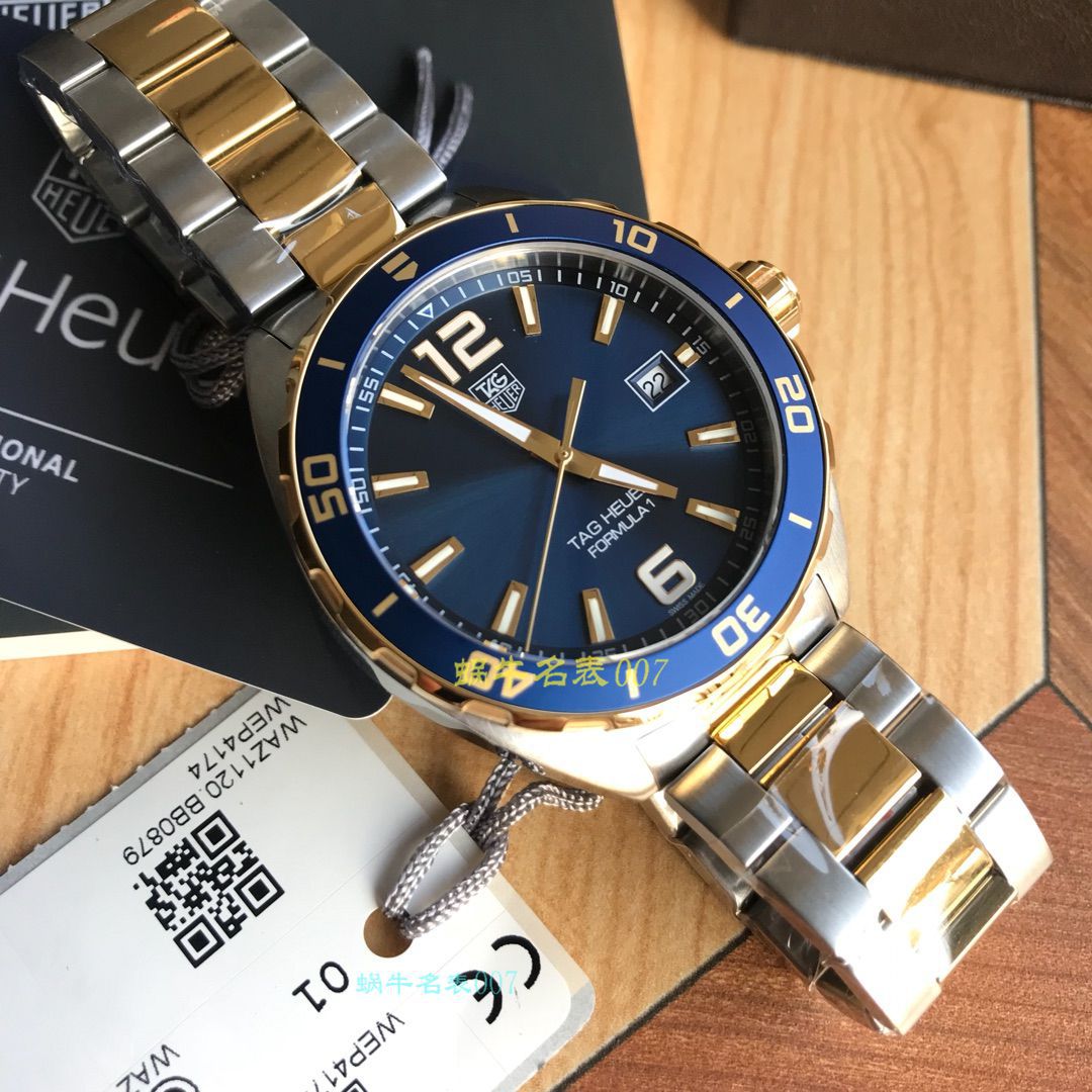 【渠道原单】 TAG Heuer F1系列WAZ1121.BB0879，WAZ1120.BB0879 wrist watches  / TG076