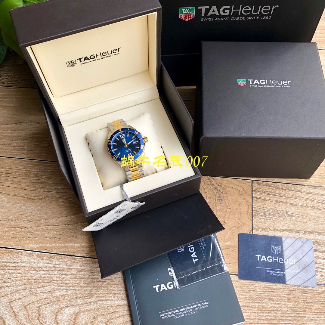 【渠道原单】 TAG Heuer F1系列WAZ1121.BB0879，WAZ1120.BB0879 wrist watches  / TG076