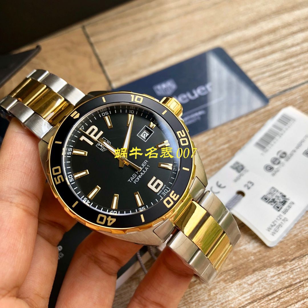 【渠道原单】 TAG Heuer F1系列WAZ1121.BB0879，WAZ1120.BB0879 wrist watches  / TG076
