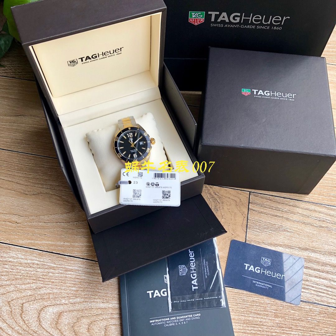 【渠道原单】 TAG Heuer F1系列WAZ1121.BB0879，WAZ1120.BB0879 wrist watches  / TG076