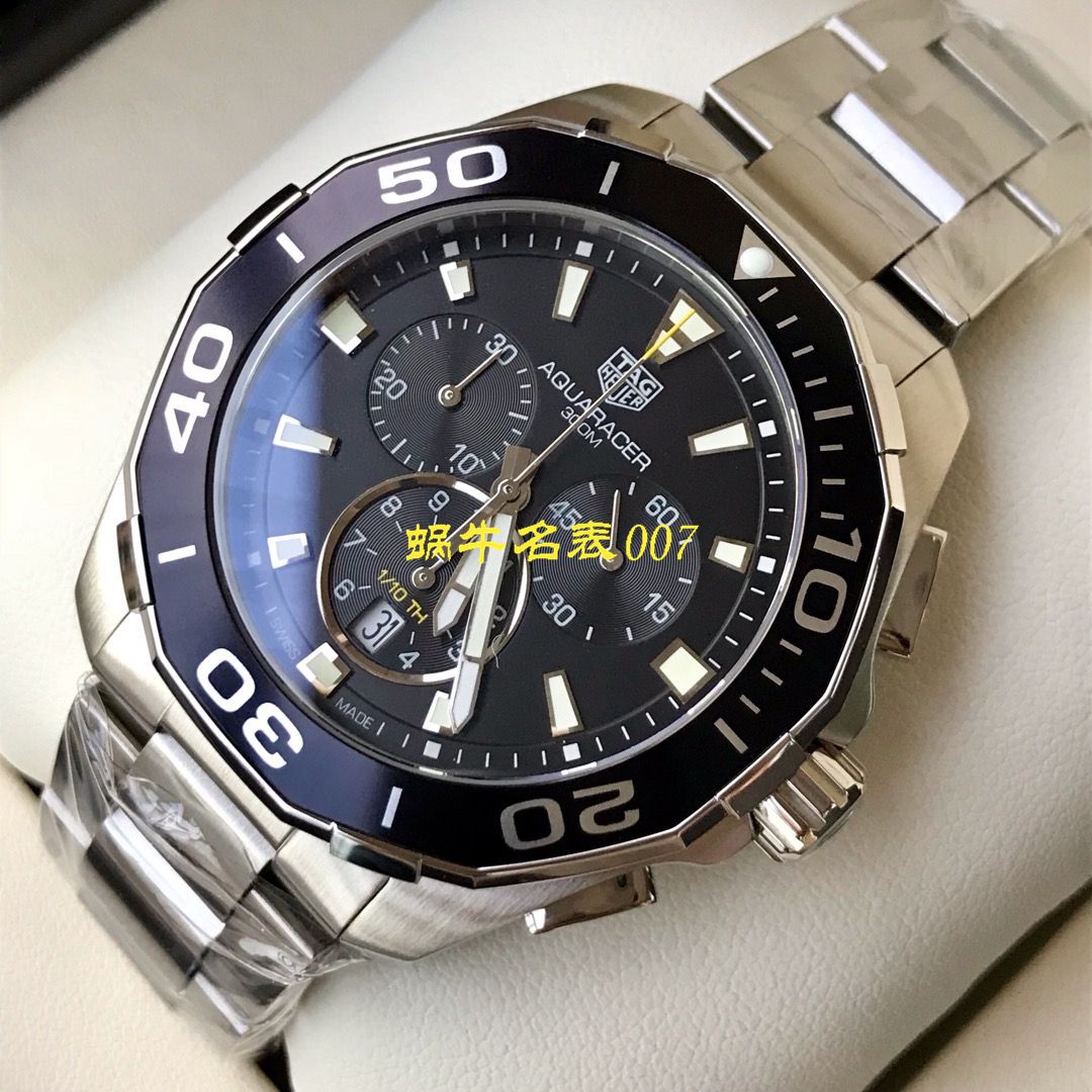 【渠道原单Tagheuer石英计时表】 TAG Heuer 竞潜系列CAY111B.BA0927，CAY111A.BA0927 wrist watches  / TG077