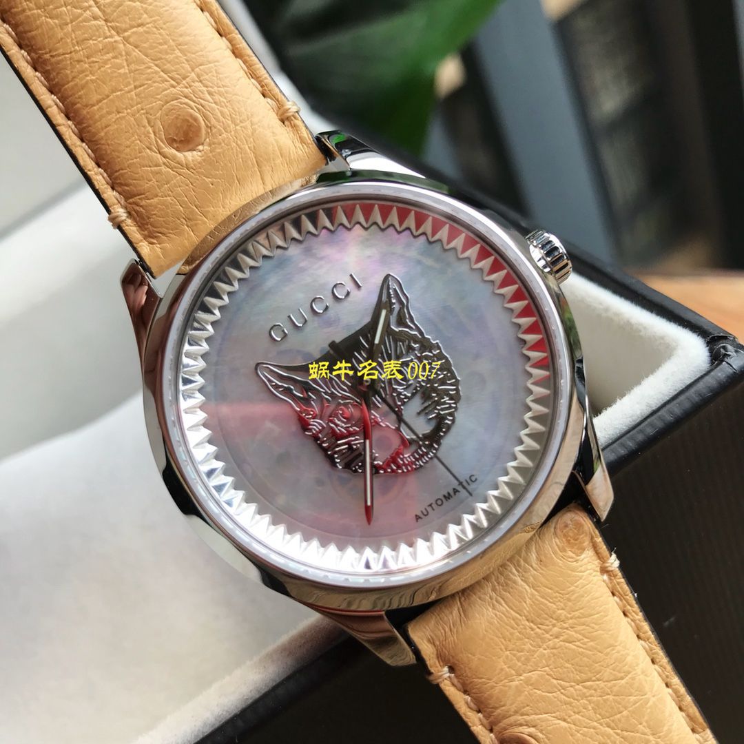 【Gucci渠道原单】古驰G-TIMELESS系列YA1264112猫头，YA1264113灵蛇女士 wrist watches  / GUCCIKK18