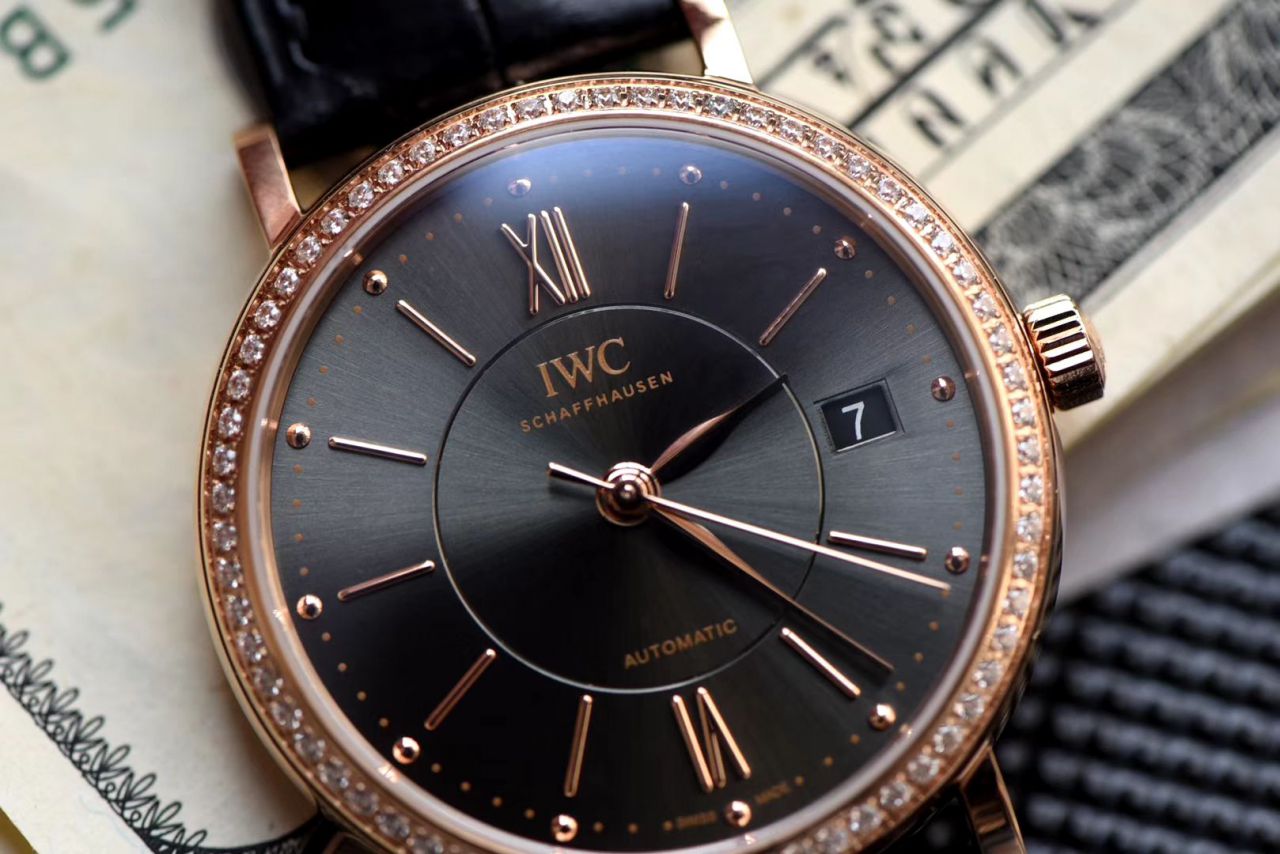 【 Video analysis M+ Factory  Replica Watches 】IWC IWC 表柏涛菲诺 Replica IW458108女士 wrist watches  / M382