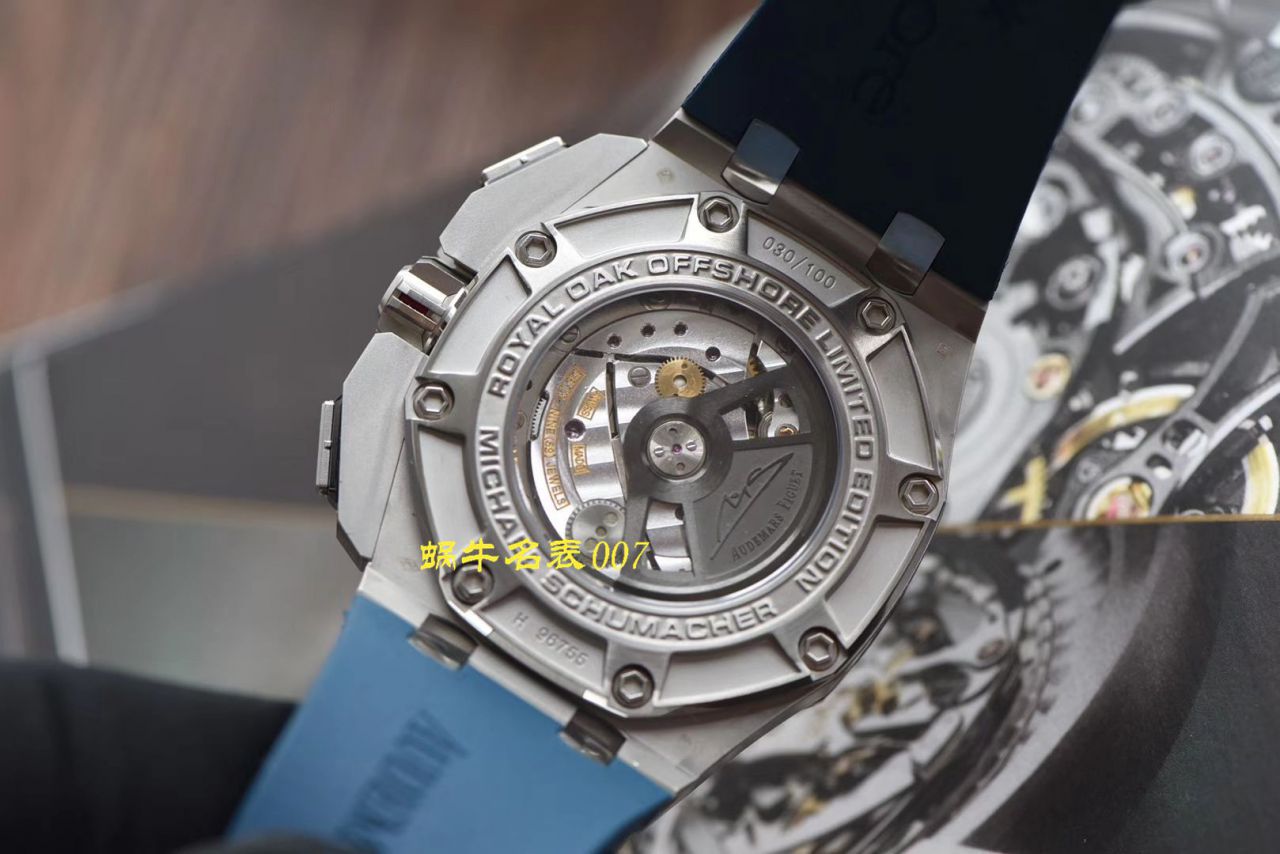 【 Video analysis N Factory 特价Audemars Piguet 舒马赫 Replica Copy 表】Audemars Piguet  Royal Oak Offshore 系列26568PM.OO.A021CA.01 wrist watches  / AP177