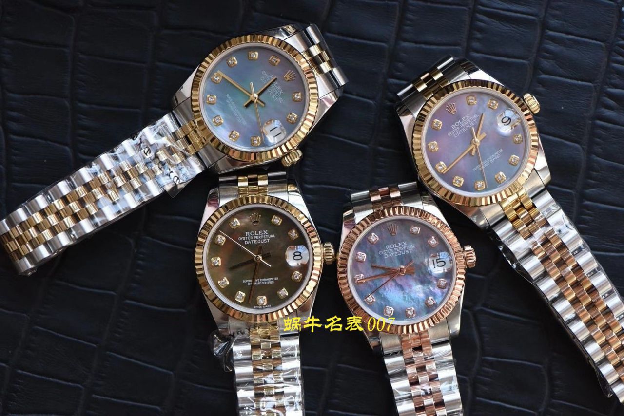 【台湾 Factory  Rolex  Replica 女表】 Rolex 女装  Datejust 系列116243-63603白色表盘 wrist watches  / R371