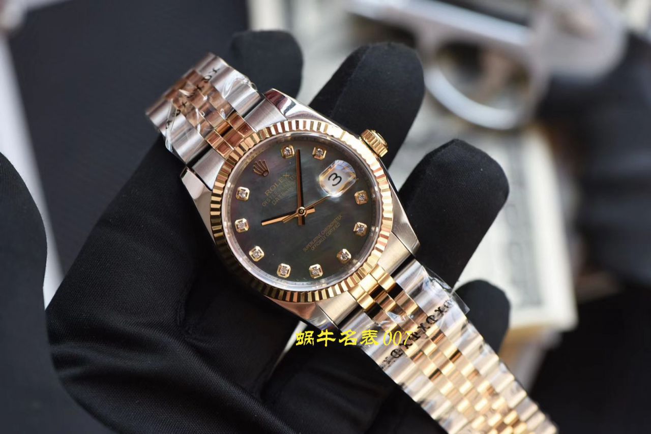 【台湾 Factory  Rolex  Replica Copy 女士 Watches 】Rolex Rolex DateJust  Datejust 系列31/36mm男女装均有 / R372