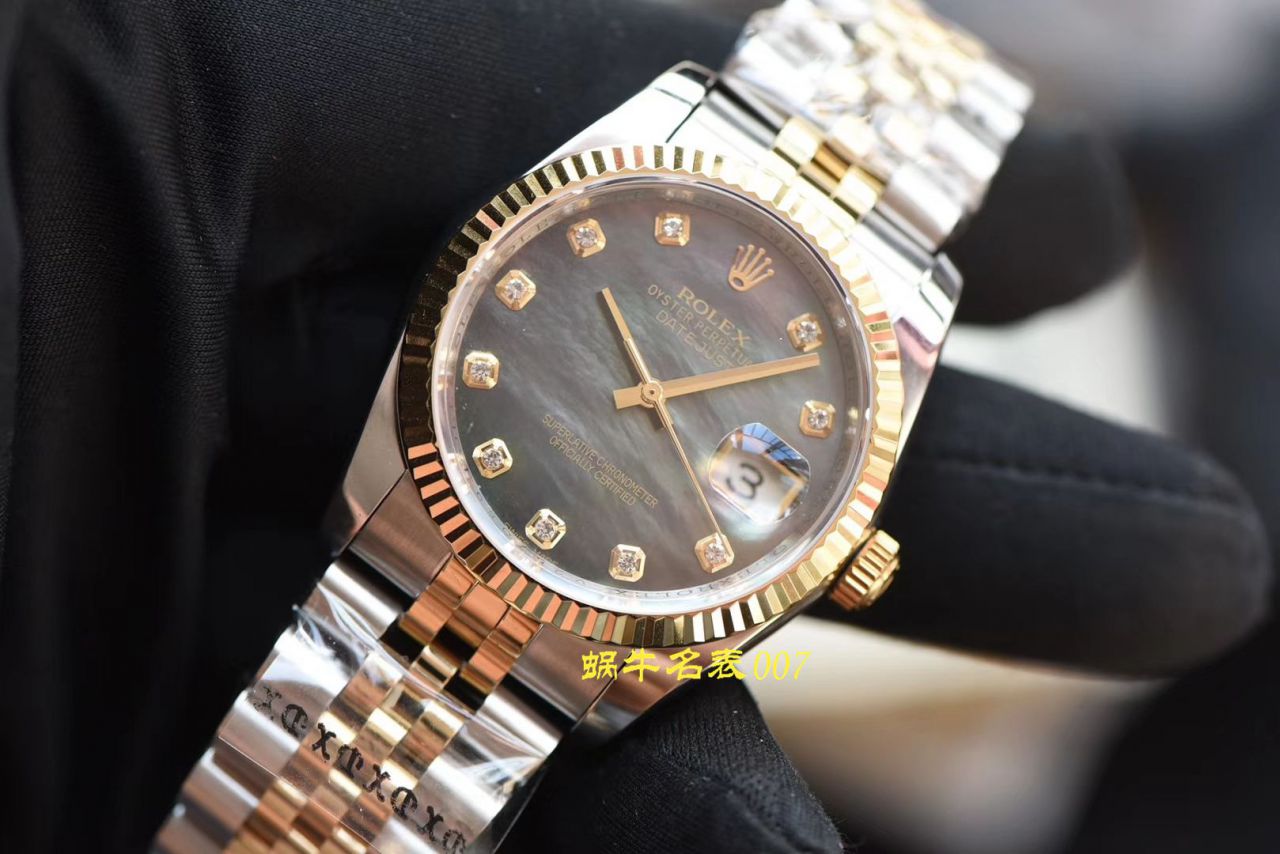 【台湾 Factory  Rolex  Replica Copy 女士 Watches 】Rolex Rolex DateJust  Datejust 系列31/36mm男女装均有 / R372