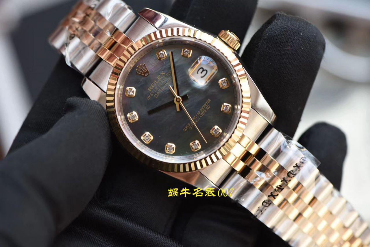 【台湾 Factory  Rolex  Replica Copy 女士 Watches 】Rolex Rolex DateJust  Datejust 系列31/36mm男女装均有 / R372