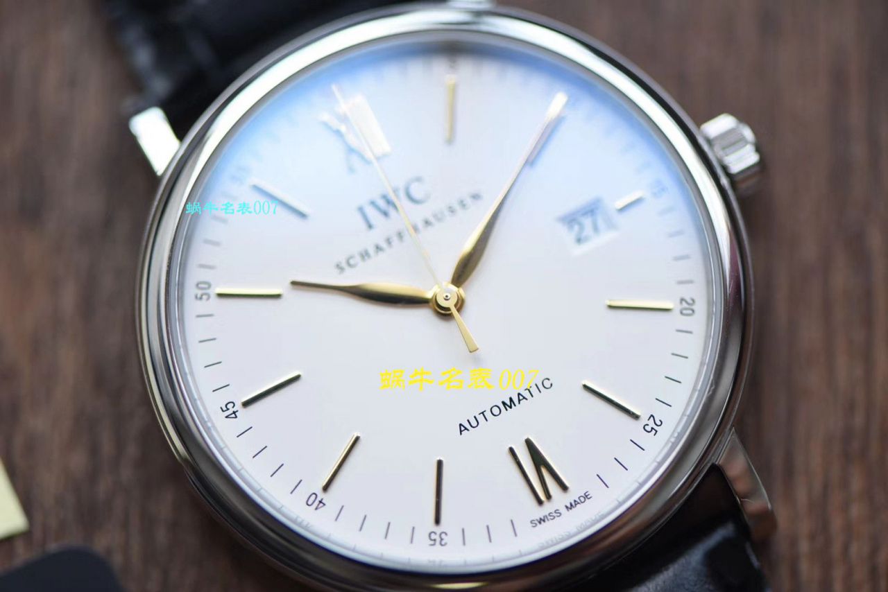 【 Video analysis  IWC  Replica 表】V7 Factory IWC波涛菲诺重新定义 Replica 最高版本的波涛菲诺（IW356514，IW356504，IW356515，IW356502） / WG386