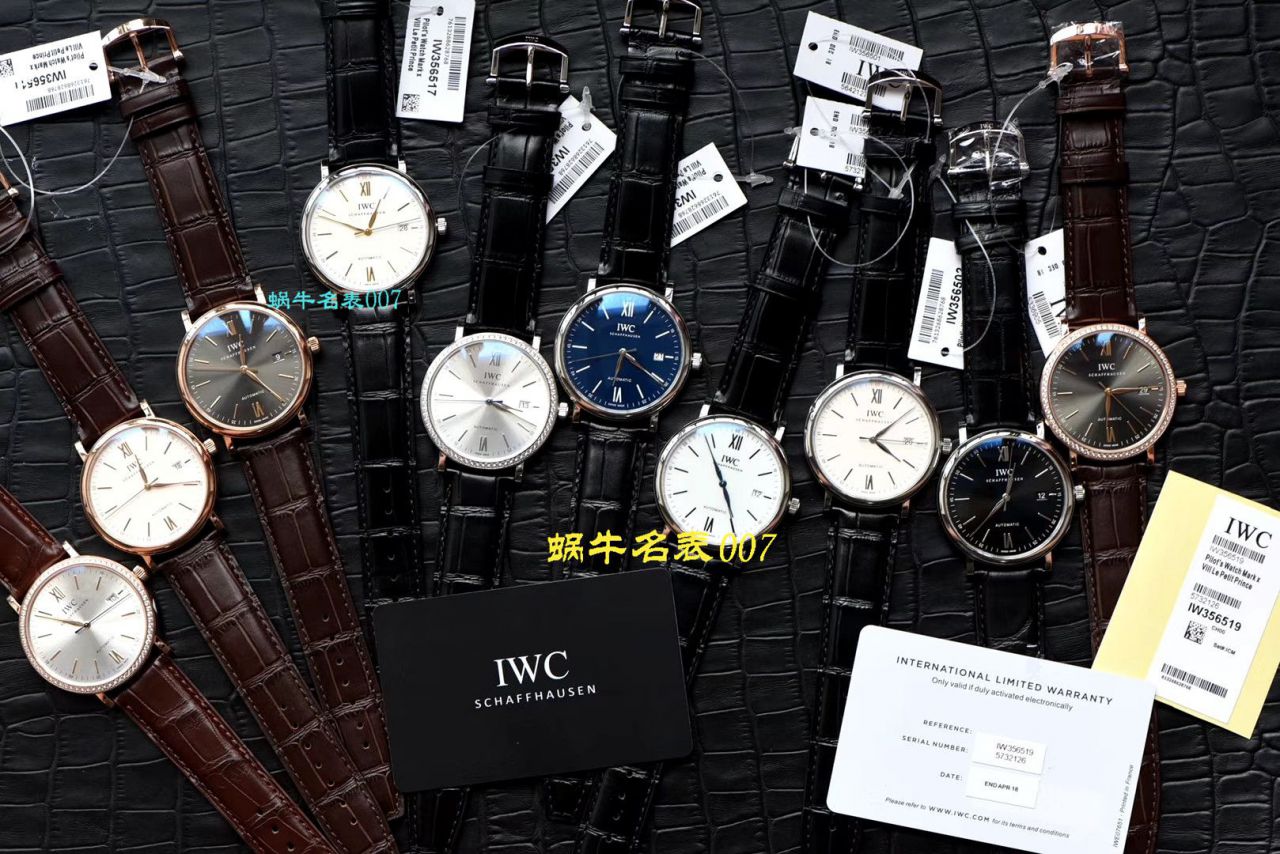【 Video analysis V7 Factory IWC Replica 表】 IWC 表柏涛菲诺系列 Replica IW356504 wrist watches  / WG387
