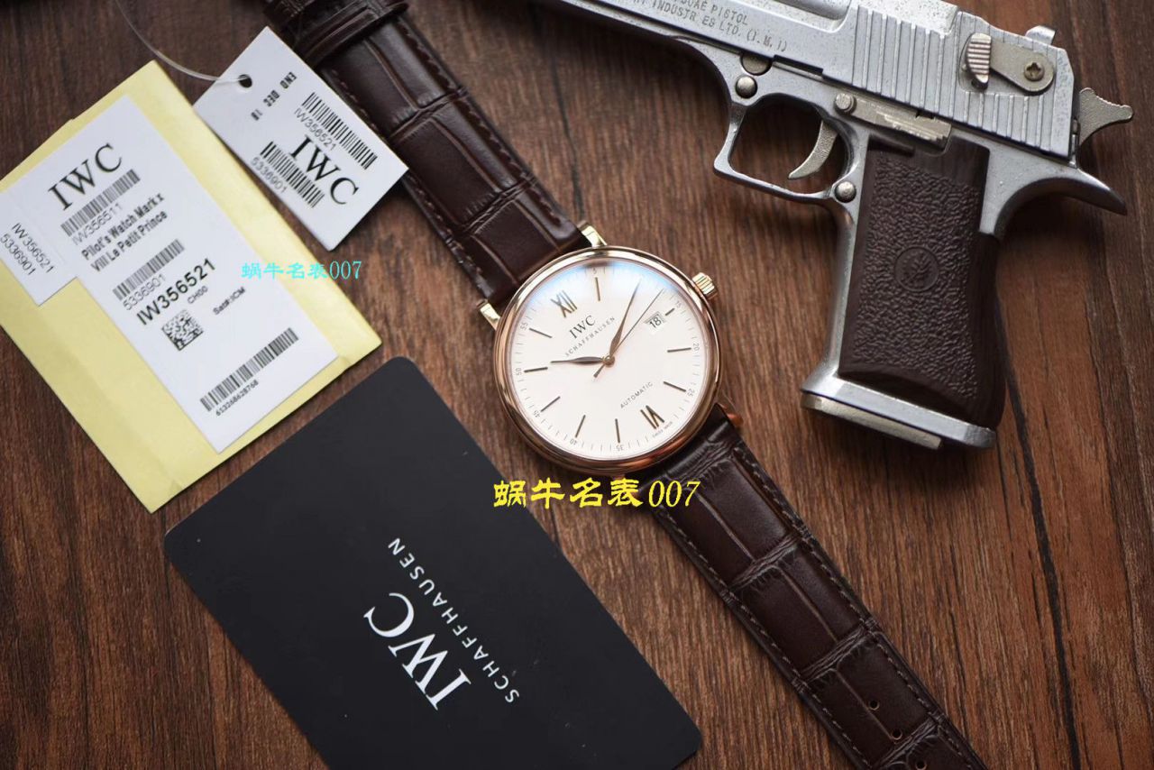 【 Video analysis V7 Factory IWC Replica 表】 IWC 表柏涛菲诺系列 Replica IW356504 wrist watches  / WG387