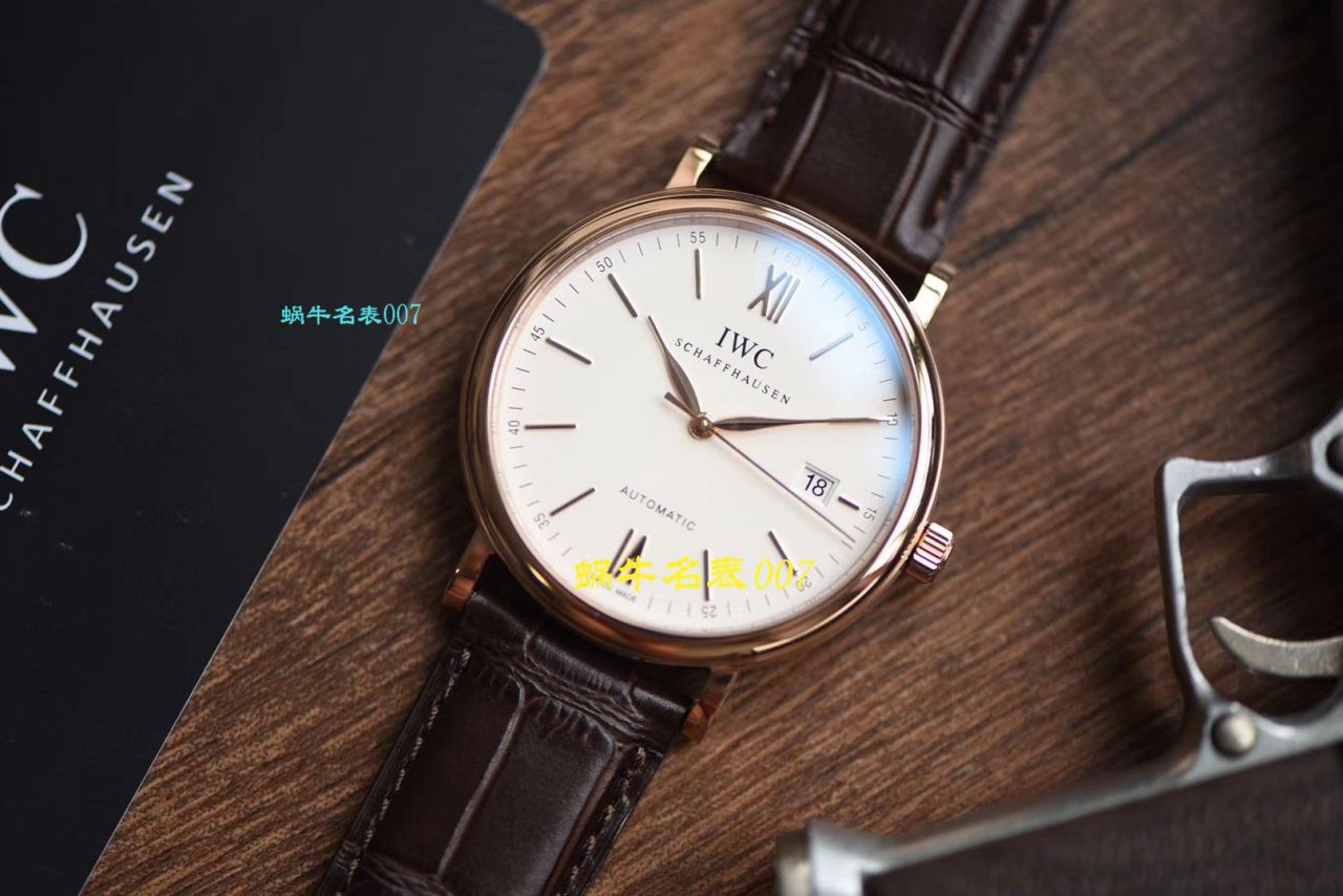 【 Video analysis V7 Factory IWC Replica 表】 IWC 表柏涛菲诺系列 Replica IW356504 wrist watches  / WG387