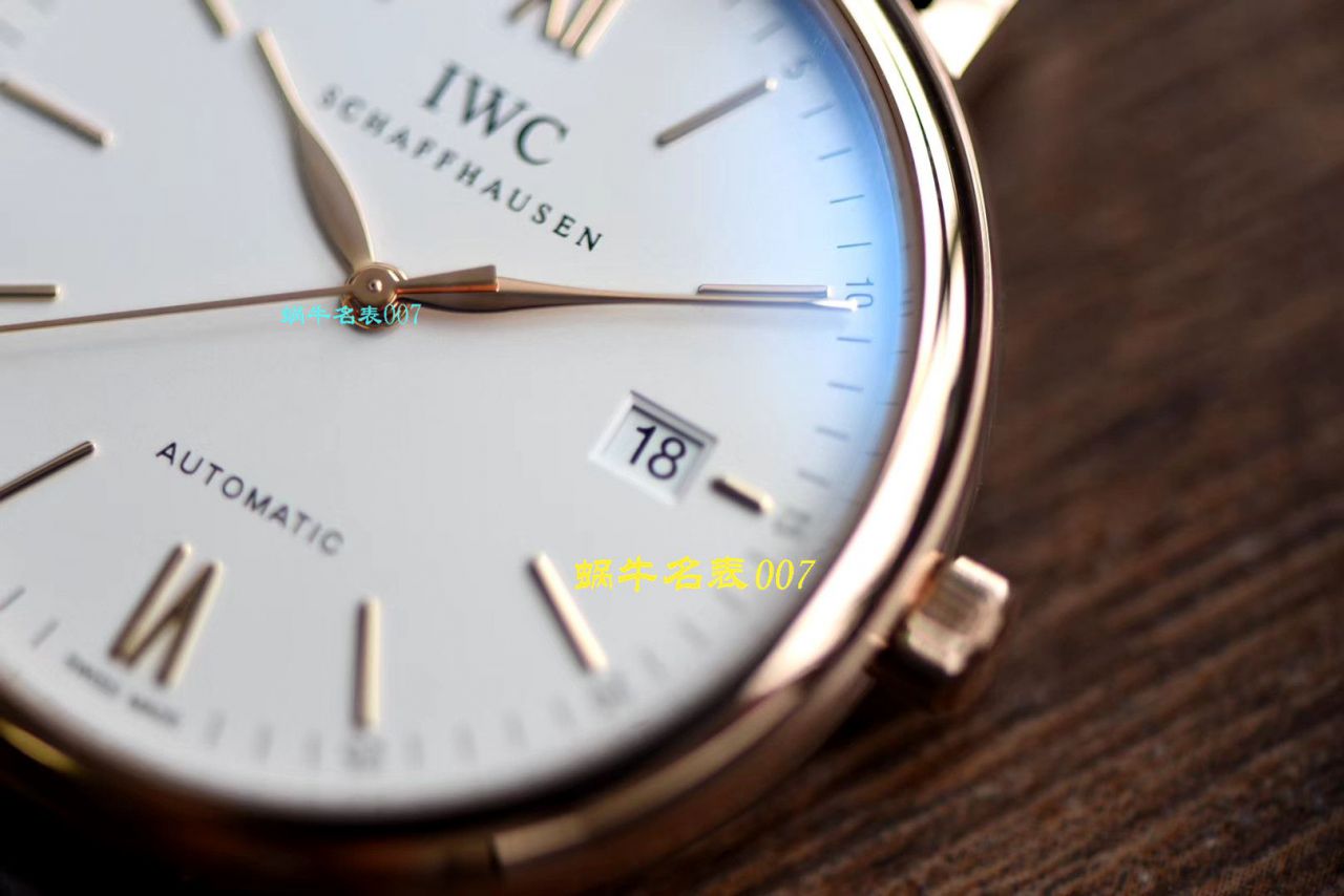 【 Video analysis V7 Factory IWC Replica 表】 IWC 表柏涛菲诺系列 Replica IW356504 wrist watches  / WG387