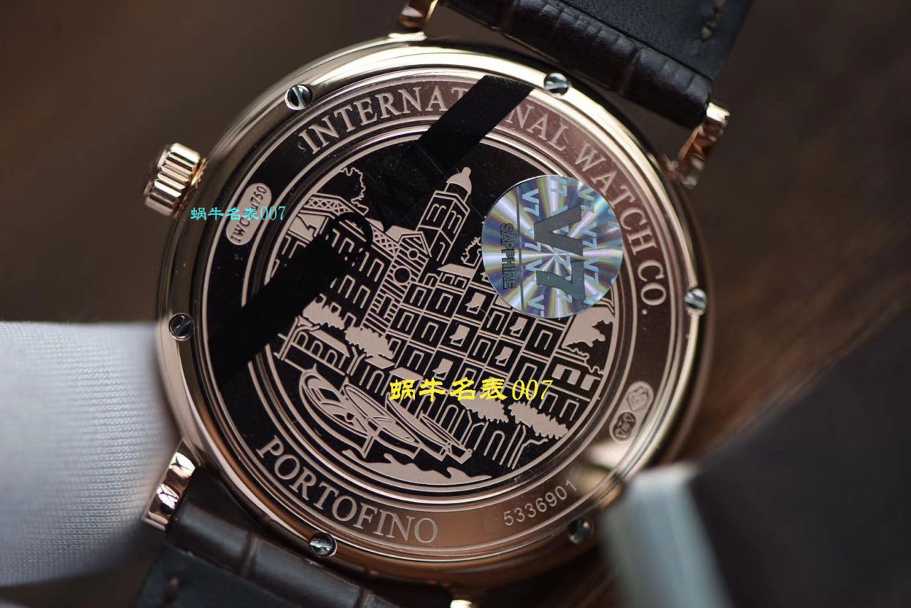 【 Video analysis V7 Factory IWC Replica 表】 IWC 表柏涛菲诺系列 Replica IW356504 wrist watches  / WG387