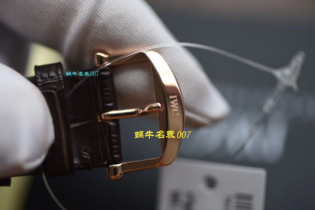 【 Video analysis V7 Factory IWC Replica 表】 IWC 表柏涛菲诺系列 Replica IW356504 wrist watches  / WG387