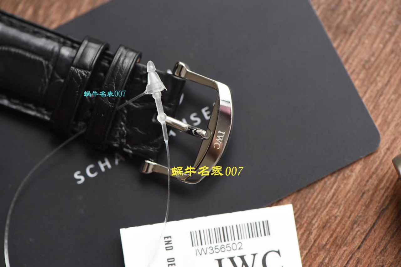 【 Video analysis V7 Factory IWC Replica Copy  Watches 】 IWC 表柏涛菲诺系列IW356502 wrist watches  / WG390