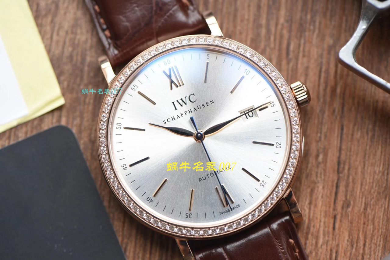 【 Video analysis V7 Factory IWC Replica 表】 IWC 表柏涛菲诺系列 Replica IW356515 wrist watches  / WG393
