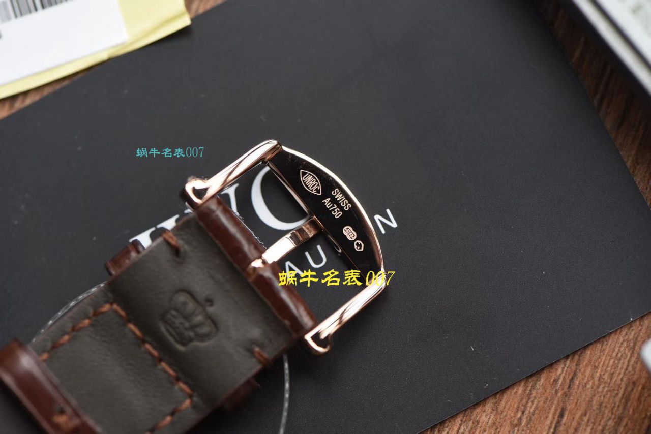 【 Video analysis V7 Factory IWC Replica 表】 IWC 表柏涛菲诺系列 Replica IW356515 wrist watches  / WG393