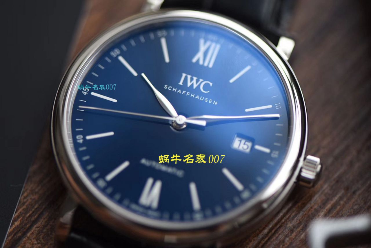 【 Video analysis V7 Factory IWC Replica 表】 IWC 表柏涛菲诺 Replica IW356512 wrist watches  / WG397