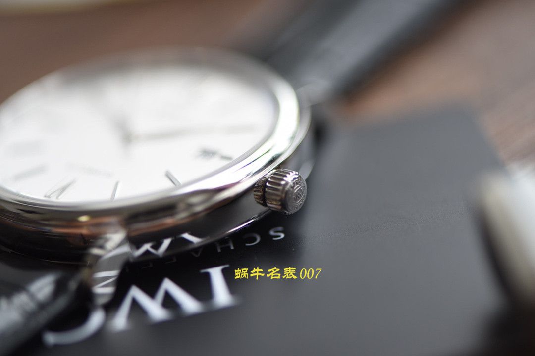 【 Video analysis V7 Factory IWC Replica Copy  Watches 】 IWC 表柏涛菲诺系列IW356501 wrist watches  / WG398