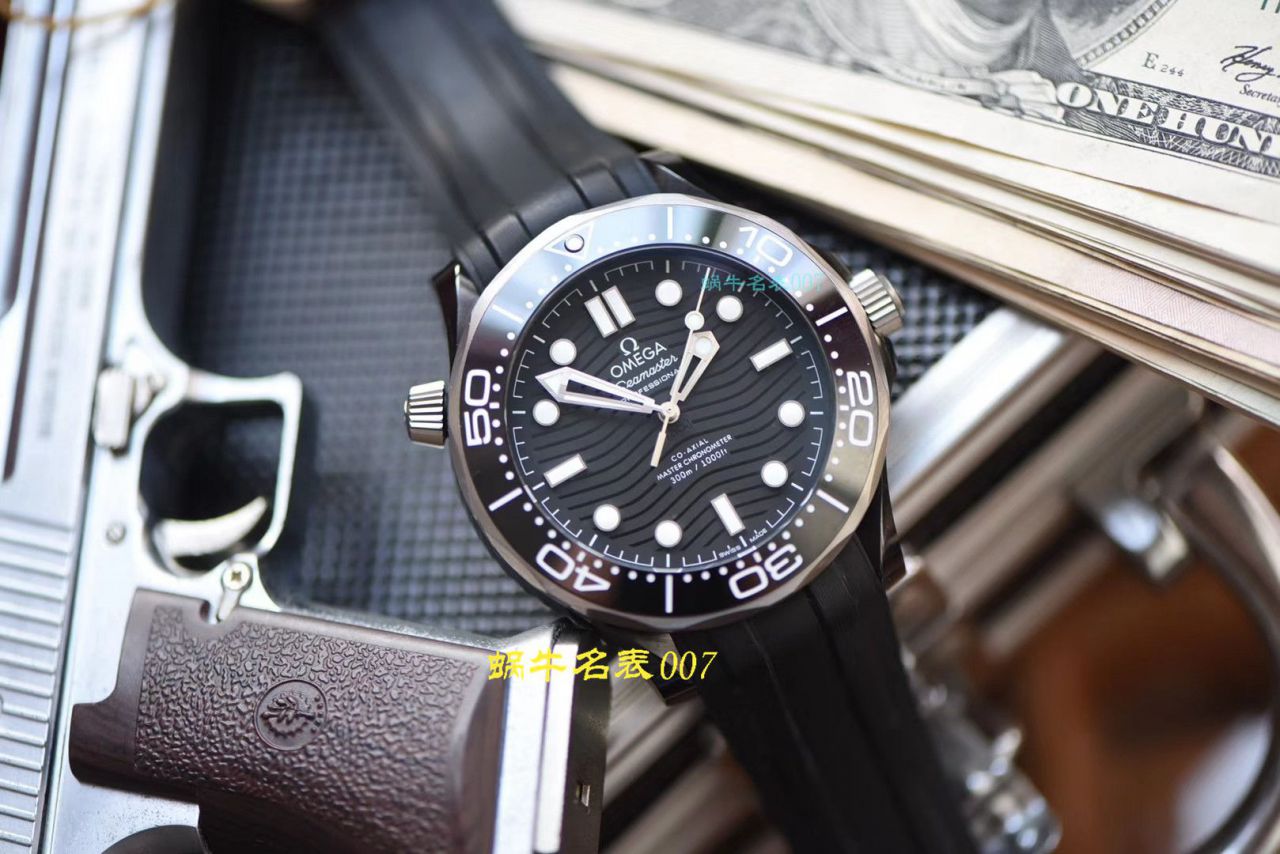 【VS Factory  top  Replica Watches 】OMEGA Seamaster 300M真 Composite  Replica 210.92.44.20.01.001 wrist watches  / M603