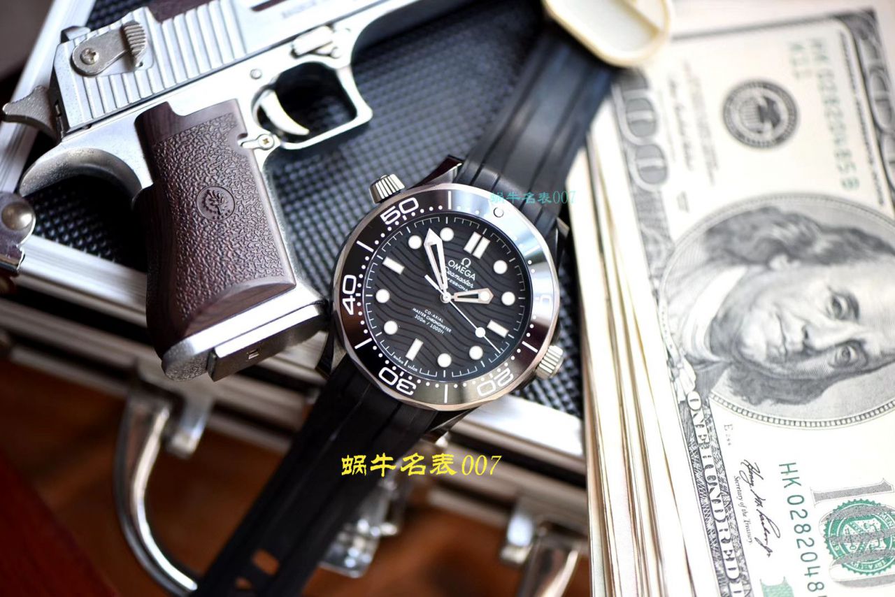 【VS Factory  top  Replica Watches 】OMEGA Seamaster 300M真 Composite  Replica 210.92.44.20.01.001 wrist watches  / M603