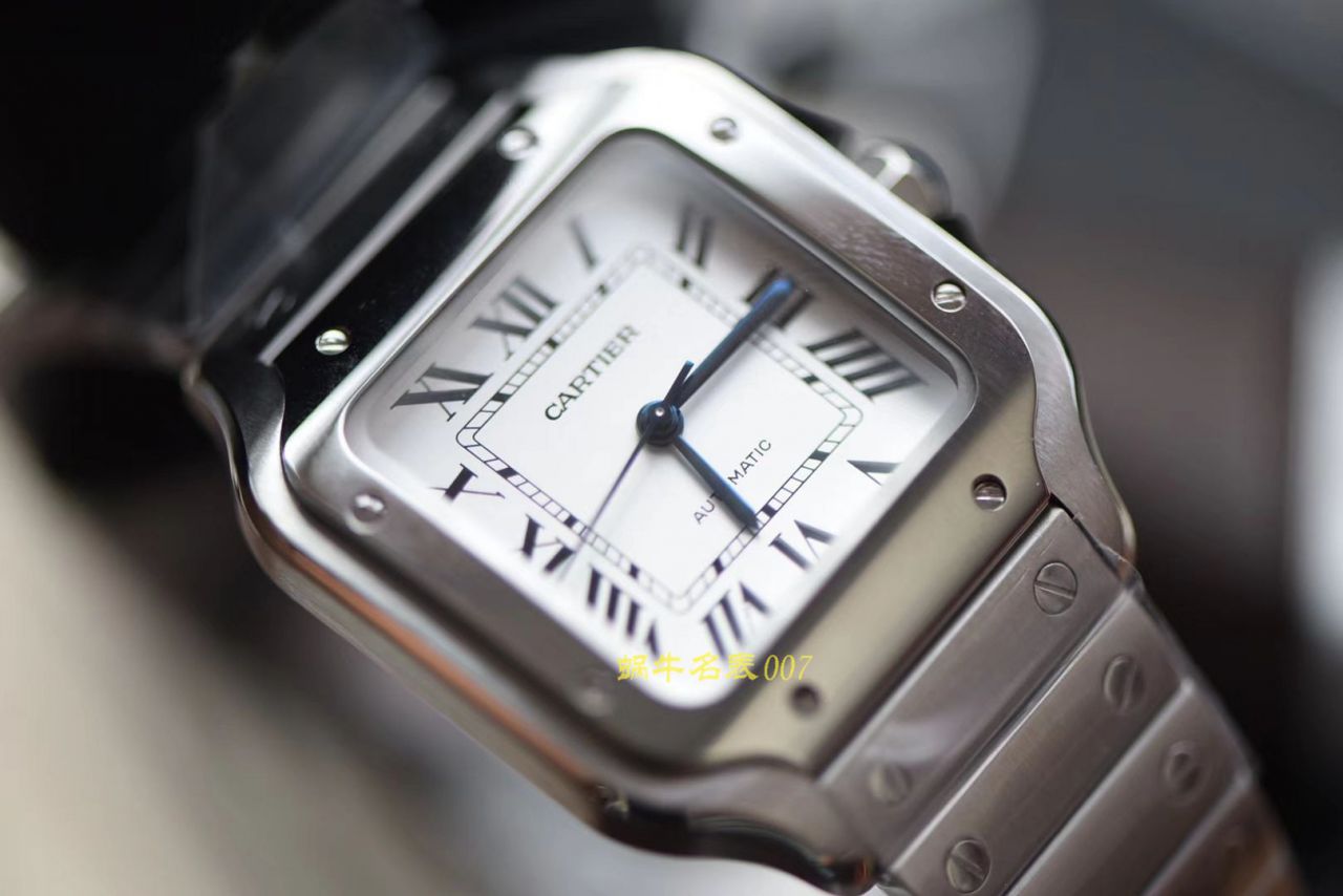 【 Video analysis V6 Factory  top  Replica Copy 表】 Cartier   Santos 系列WSSA0009（大号）,WSSA0010（中号） wrist watches  / K226