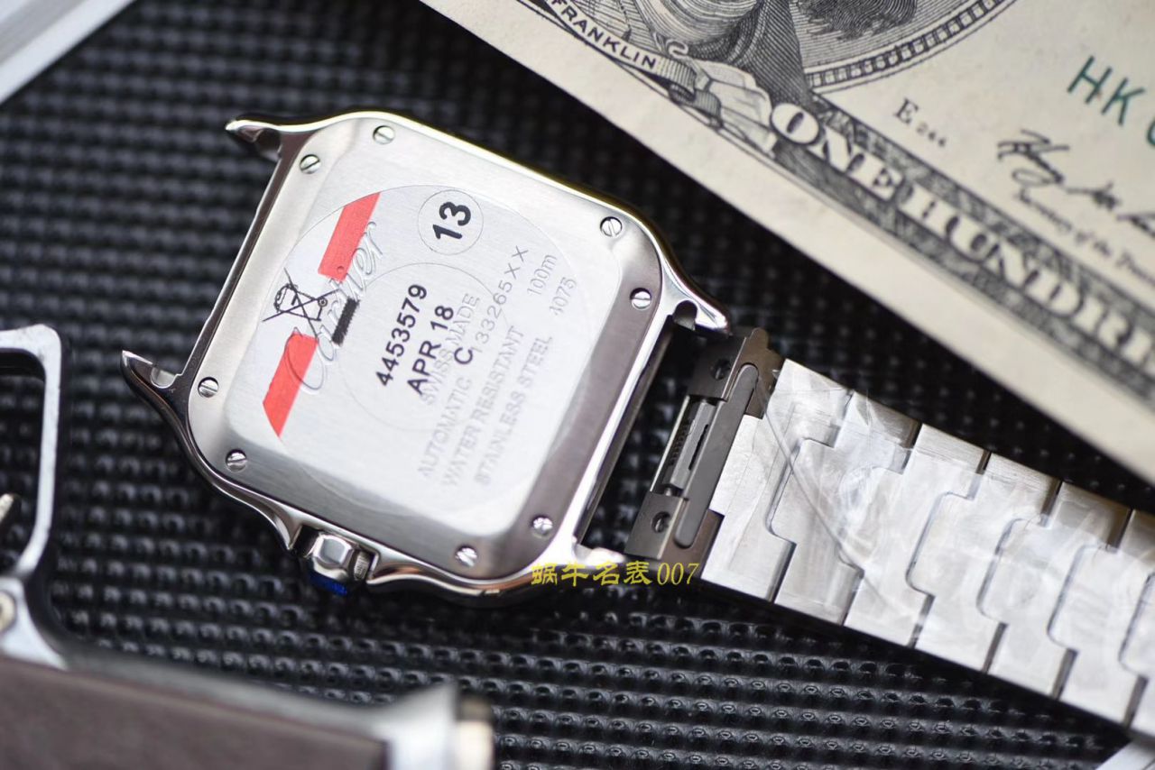 【 Video analysis V6 Factory  top  Replica Copy 表】 Cartier   Santos 系列WSSA0009（大号）,WSSA0010（中号） wrist watches  / K226