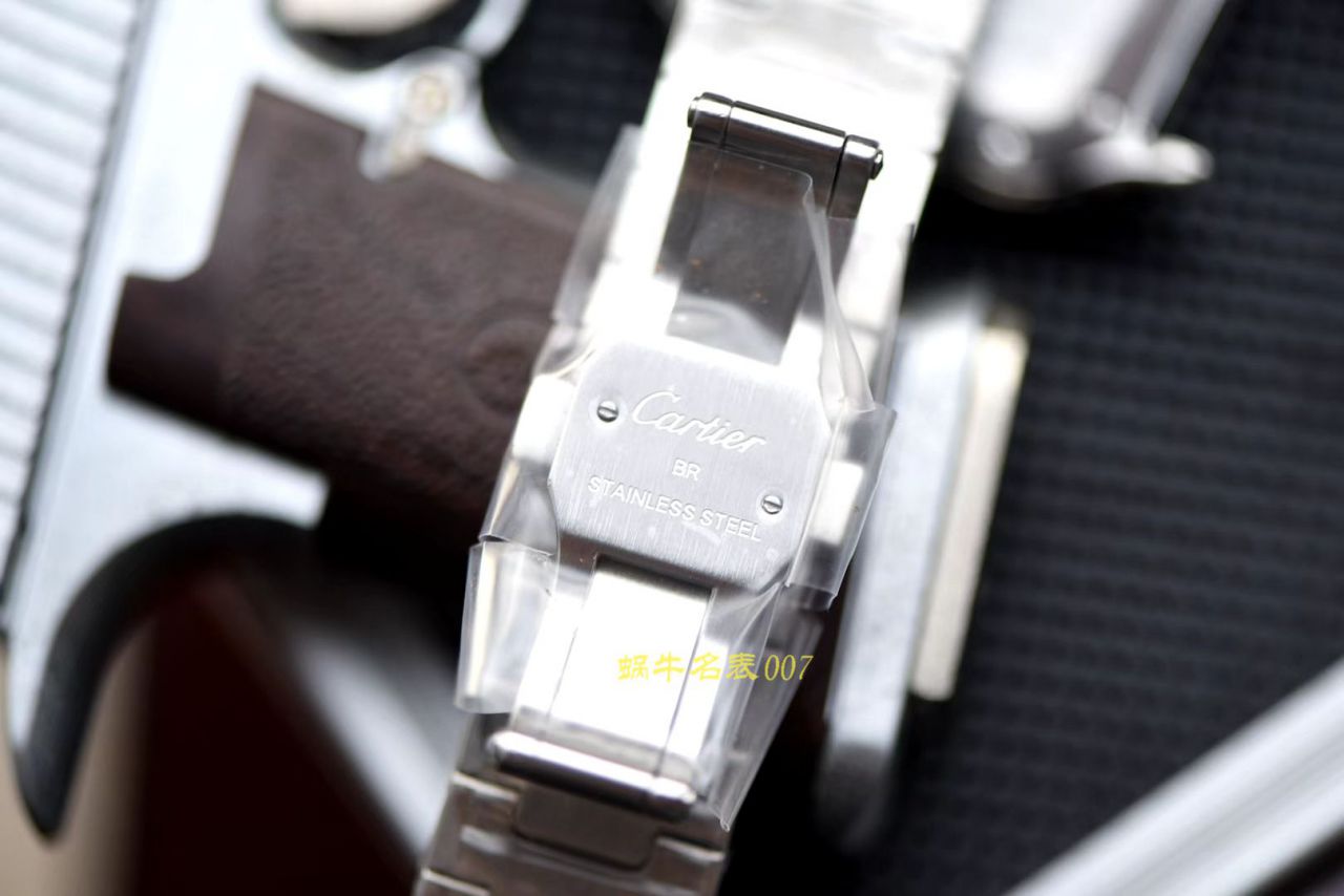 【 Video analysis V6 Factory  top  Replica Copy 表】 Cartier   Santos 系列WSSA0009（大号）,WSSA0010（中号） wrist watches  / K226