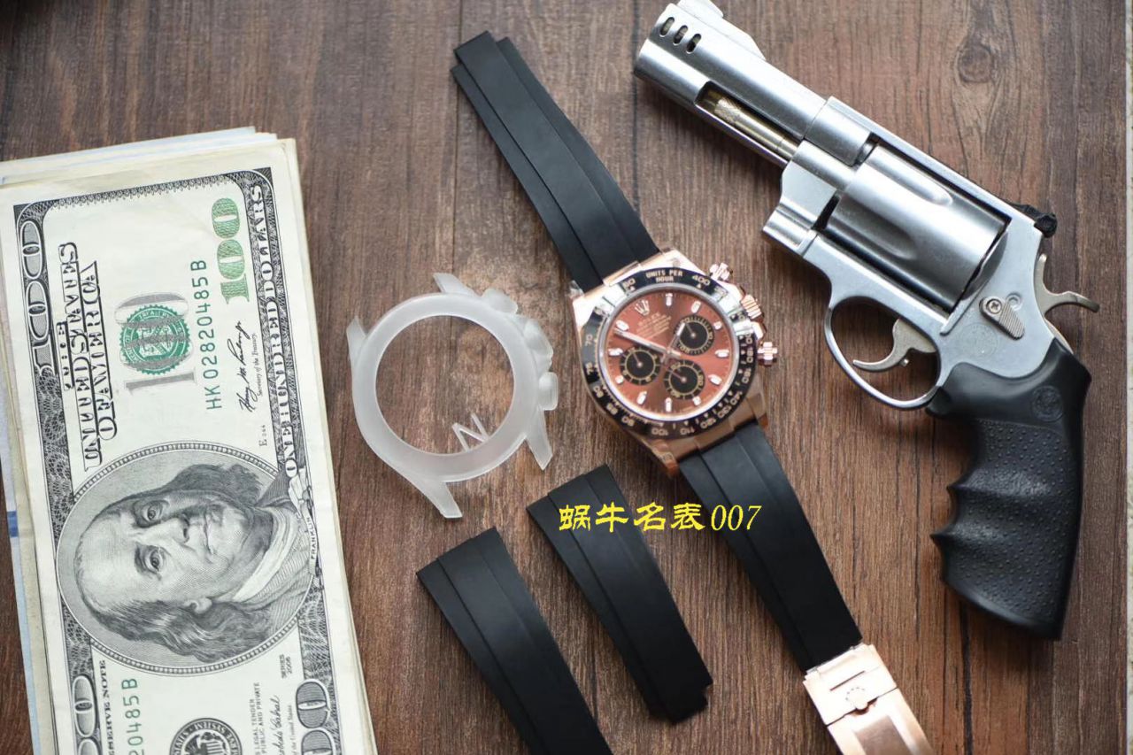【 Video analysis NOOB Factory  Rolex  Replica Copy  Watches 】N Factory 全新2019年最新款～ Ditongna 咖啡猫超级4130自动机械 Movement  / R373