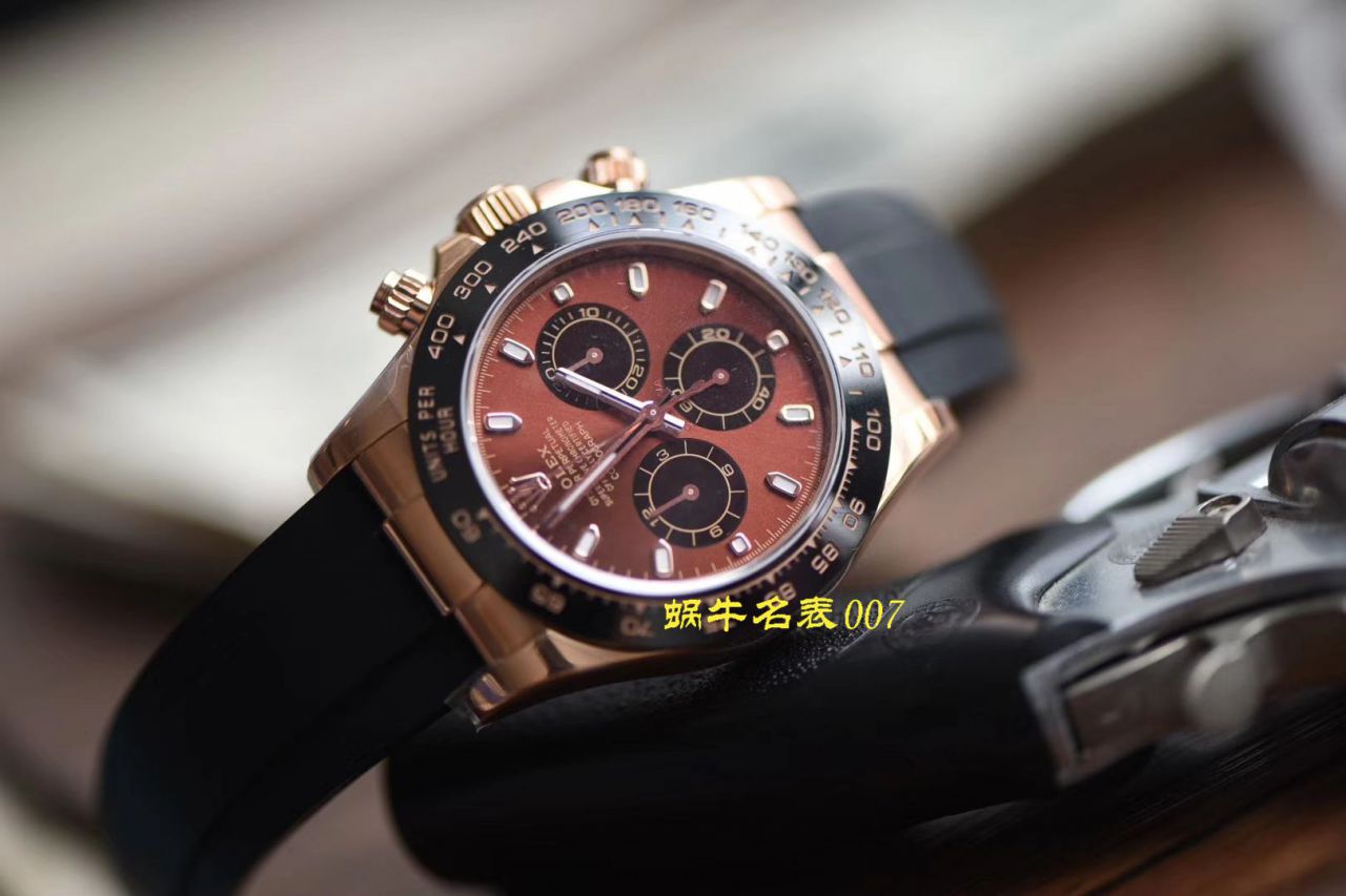 【 Video analysis NOOB Factory  Rolex  Replica Copy  Watches 】N Factory 全新2019年最新款～ Ditongna 咖啡猫超级4130自动机械 Movement  / R373
