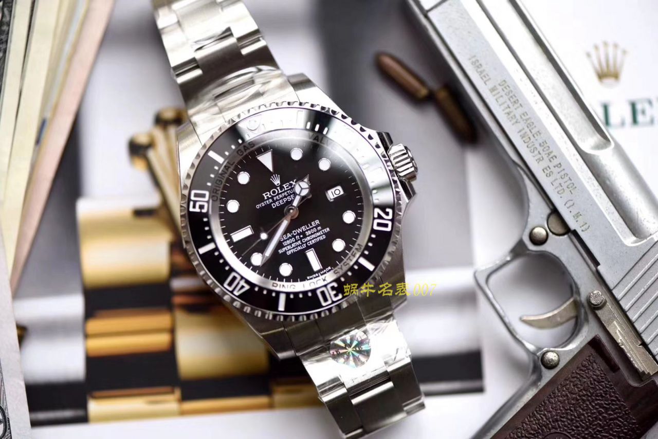 【AR Factory  top  Replica Copy  Watches 】 Rolex 海使型系列116660-98210 黑盘 wrist watches (水鬼王) / R376