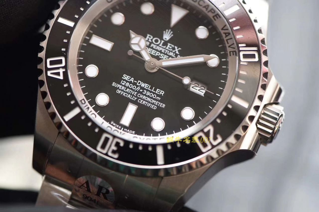 【AR Factory  top  Replica Copy  Watches 】 Rolex 海使型系列116660-98210 黑盘 wrist watches (水鬼王) / R376