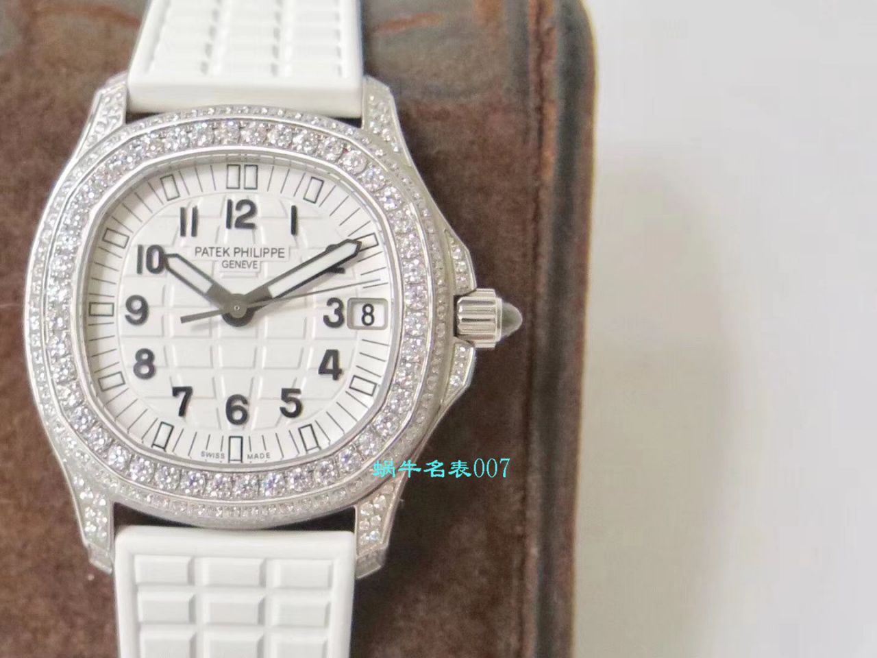【PPF Factory  top  Replica Watches 】 PATEK PHILIPPE AQUANAUT Replica 5069G-011 白金 wrist watches  / BD231