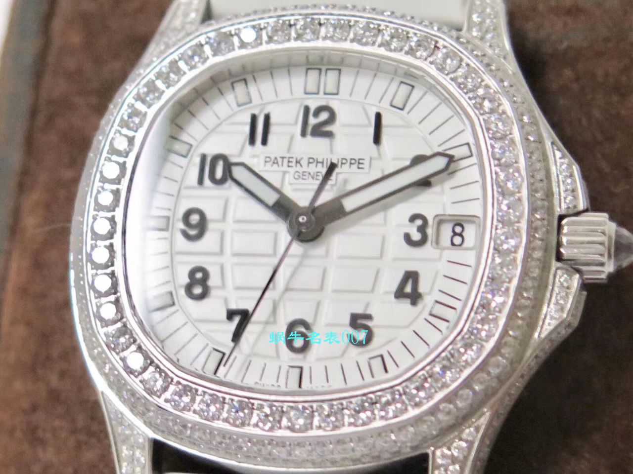 【PPF Factory  top  Replica Watches 】 PATEK PHILIPPE AQUANAUT Replica 5069G-011 白金 wrist watches  / BD231