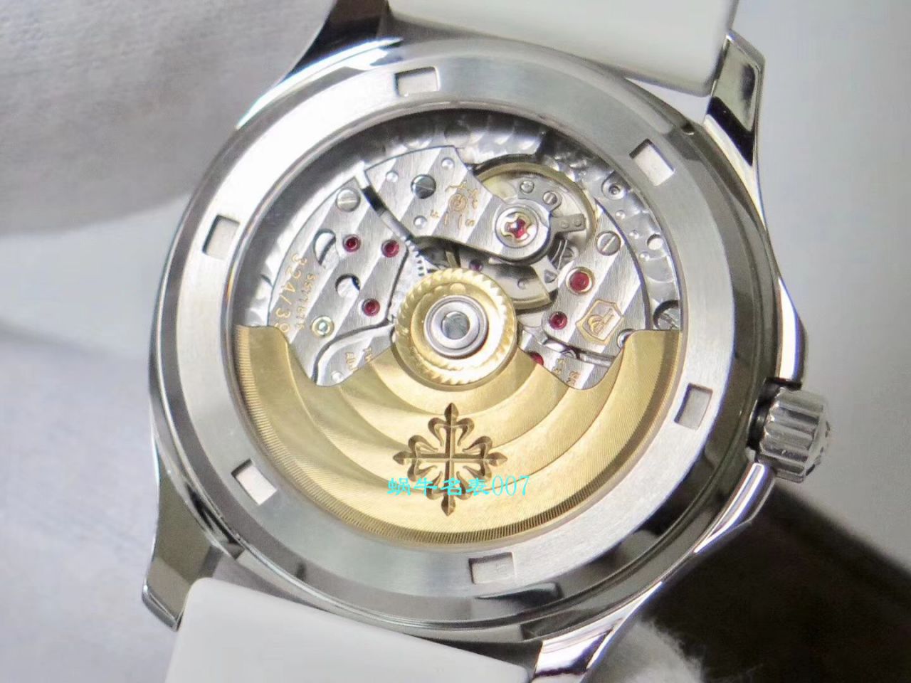 【PPF Factory  top  Replica Watches 】 PATEK PHILIPPE AQUANAUT Replica 5069G-011 白金 wrist watches  / BD231