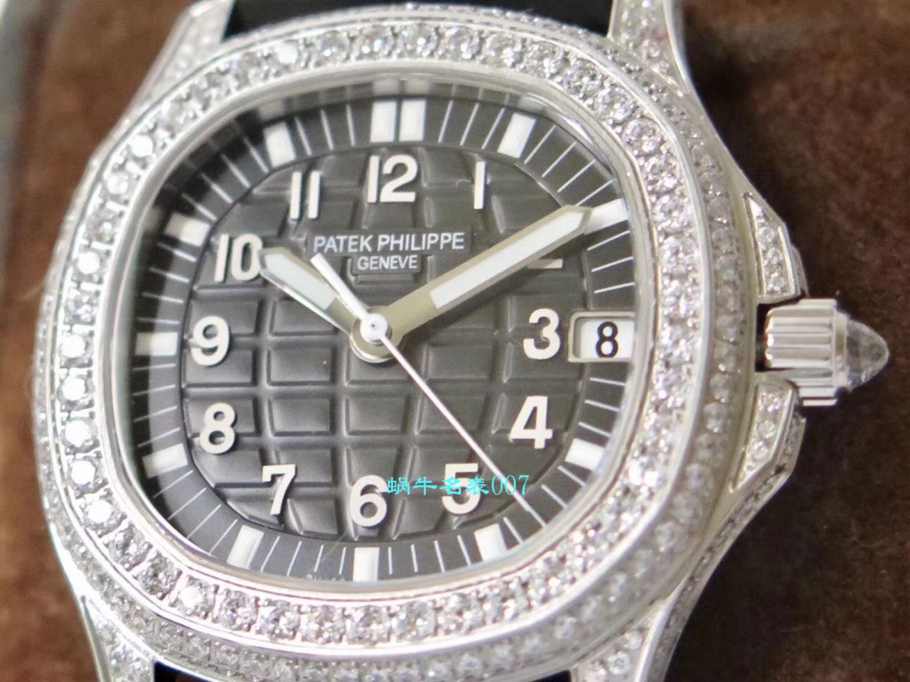 【PPF Factory PATEK PHILIPPE Replica 表】 PATEK PHILIPPE AQUANAUT Replica 5069G-001 白金女士 wrist watches  / BD230