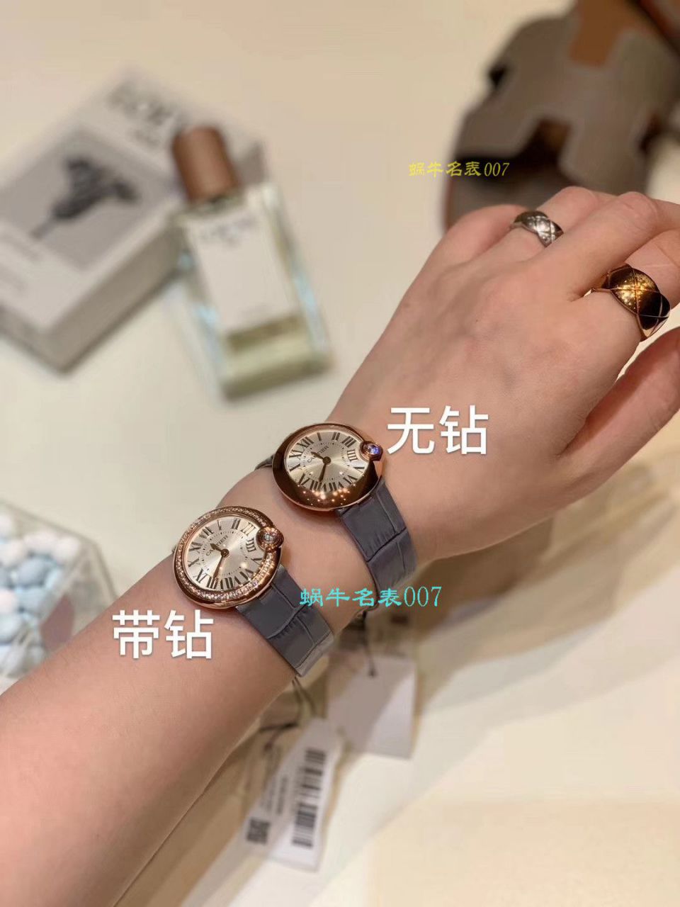 【台湾 Factory 白气球 Replica Copy 女表】 Cartier  BALLON BLANC DE  Cartier 系列WJBL0008 wrist watches  / K229