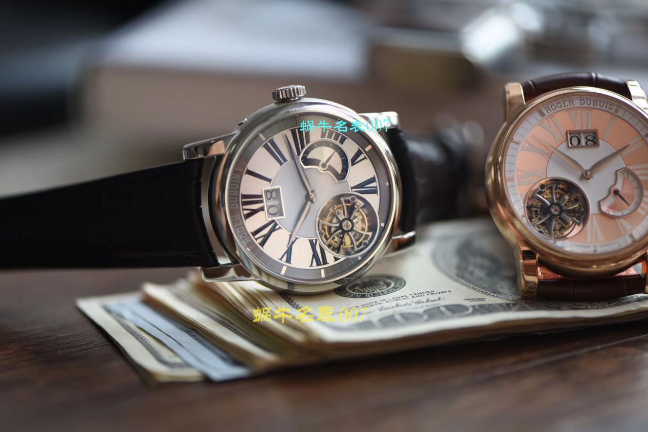 【JB Factory Roger Dubuis偏心 Tourbillon  Replica 表】罗杰杜彼HOMMAGE（致敬系列）系列RDDBHO0568 wrist watches  / LJ036